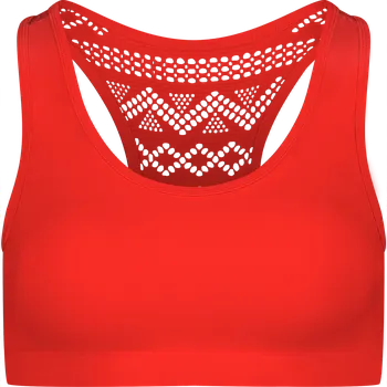 Podprsenka Dámská sportovní podprsenka NORDBLANC STABILITY NBSFL8034 ORANŽOVÝ INKOUST 40