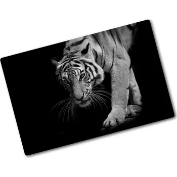 Kuchyňské prkénko Kuchyňská deska skleněná Tygr