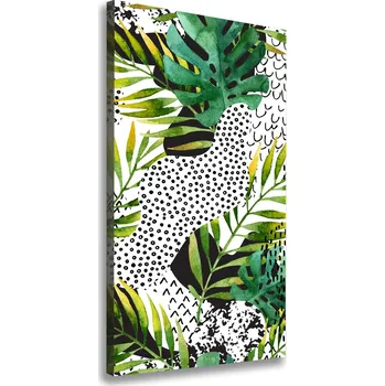 Obraz Vertikální Foto obraz na plátně Tropické listy