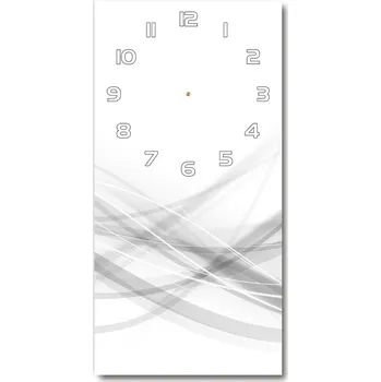 Hodiny Nástěnné hodiny tiché Abstrakce vlny