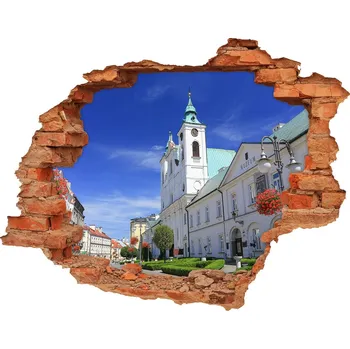 Fototapeta Fototapeta díra na zeď 3D Řešov Polsko