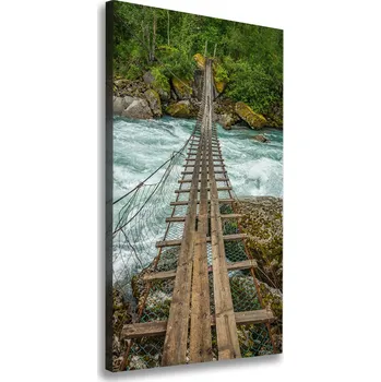 Obraz Vertikální Foto obraz canvas Visací most