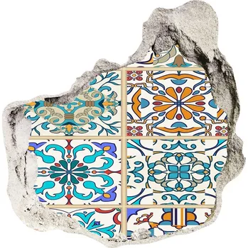 Fototapeta Fototapeta díra na zeď Keramické obkladačky