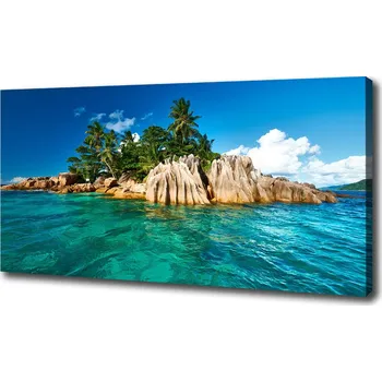 Obraz Foto obraz na plátně do obýváku Tropický ostrov
