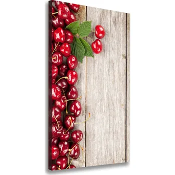 Obraz Vertikální Moderní fotoobraz canvas na rámu Višně
