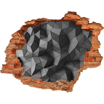 Fototapeta Samolepící díra zeď Abstraktní pozadí 3D