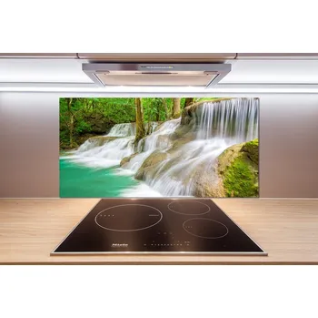 Obklad Skleněný panel do kuchynské linky Vodopády