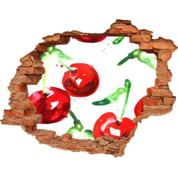 Fototapeta Samolepící nálepka beton Višně