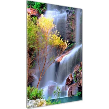 Obraz Vertikální Foto-obrah sklo tvrzené Vodopád