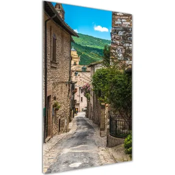 Obraz Vertikální Foto obraz skleněný svislý Hezká ulička
