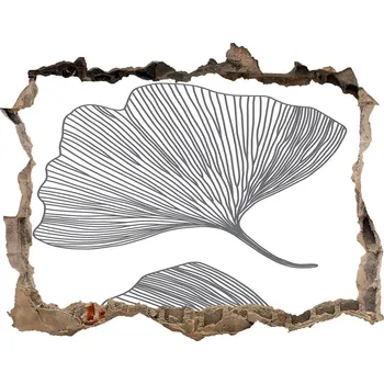 Fototapeta Nálepka 3D díra na zeď beton Jinan