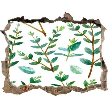 Fototapeta Nálepka 3D díra na zeď Eukalyptus