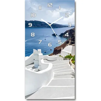Hodiny Nástěnné hodiny tiché Santorini Řecko