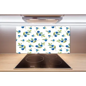 Obklad Skleněný panel do kuchyně Borůvky