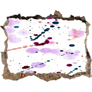 Fototapeta Díra 3D fototapeta nástěnná Abstraktní skvrny