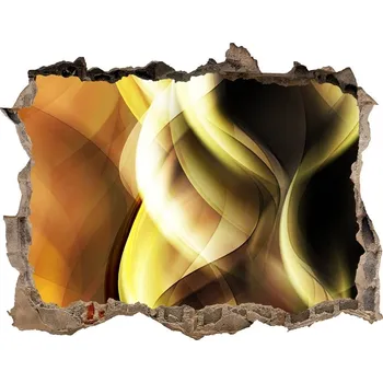 Fototapeta Samolepící díra 3D nálepka Zlaté světlo