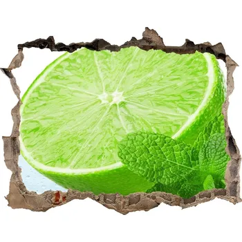 Fototapeta Samolepící nálepka Limetka s ledem