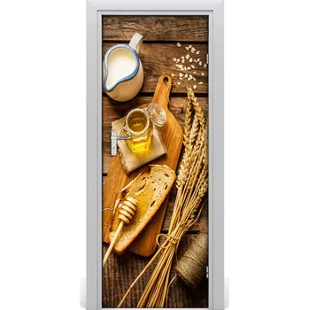 Fototapeta Fototapeta na dveře samolepící snídaně 75x205 cm