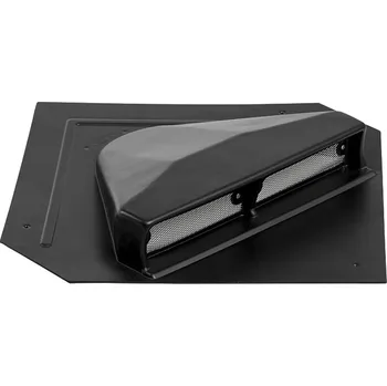 DOPLŇKY Odvětrání střešního pláště Hlav.T6 pro eternit PVC mřížka Černá