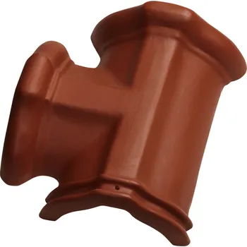 pálená krytina TONDACH Hřebenáč HRANICE Rozd. hřebenáč T-levý č.2 NOVÝ ědá engoba