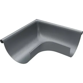 okap PREFA Žlaby 333 mm P.10 Roh vnější 333/90° Antracitová
