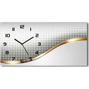 Hodiny Skleněné hodiny na stěnu tiché Abstrakce pozadí