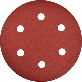 Brusný papír Brusný papír 225 mm s otvory, zrno 60 suchý zip, GEKO