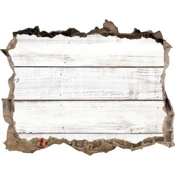 Fototapeta Fotoobraz díra na stěnu Dřevěná zeď