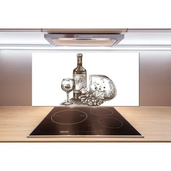 Obklad Panel do kuchyně Víno a občerstvení