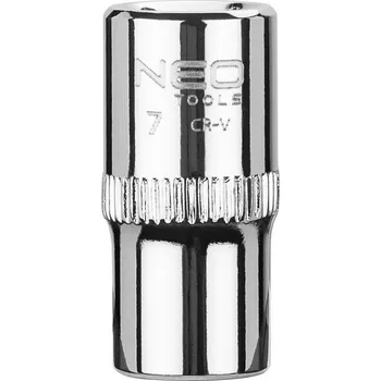 Gola hlavice 1/4" vnitřní šestihran, 7 mm, superlock 08-225 NEO TOOLS