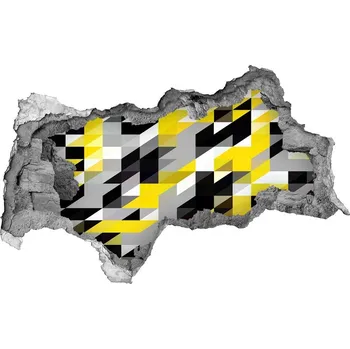 Fototapeta Díra 3D foto tapeta nálepka Gemetrické pozadí