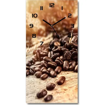 Hodiny Moderní hodiny nástěnné Zrnka kávy