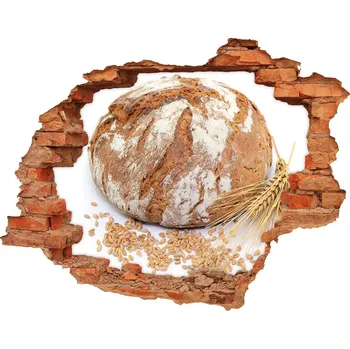 Fototapeta Nálepka 3D díra Chléb a pšenice