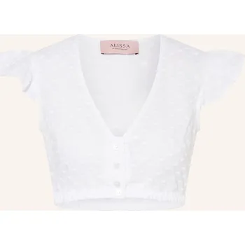 Dámská halenka Alissa By Kinga Mathe Dámská Dirndl Halenka Kiki, bílá, 40