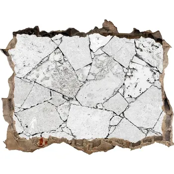 Fototapeta Fotoobraz díra na stěnu Kamenná zeď