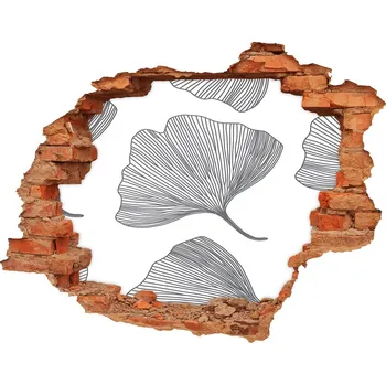 Fototapeta Nálepka 3D díra na zeď beton Jinan