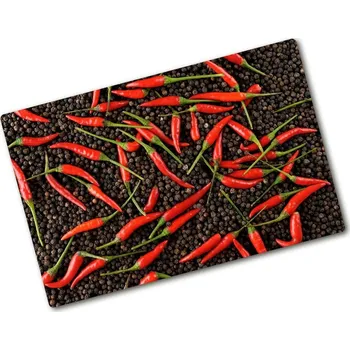 Kuchyňské prkénko Deska na krájení tvrzená Chilli