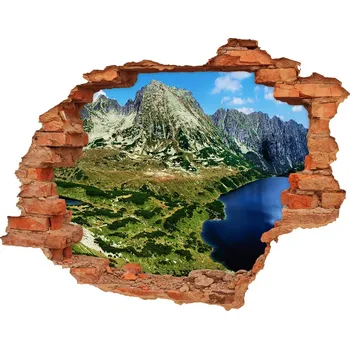 Fototapeta Nálepka fototapeta 3D výhled Údolí v horách