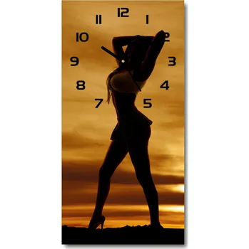 Hodiny Nástěnné hodiny Krátká sukně