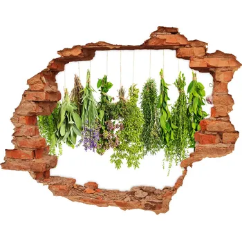 Fototapeta Samolepící nálepka Bylinky na provázku