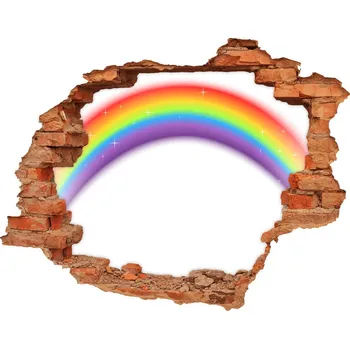 Fototapeta Fotoobraz díra na stěnu Duha