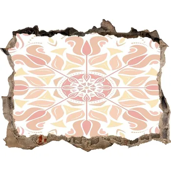 Fototapeta Díra 3D fototapeta na stěnu Ornamenty