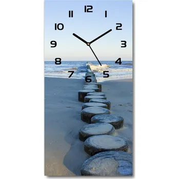 Hodiny Moderní hodiny nástěnné Vlnolam