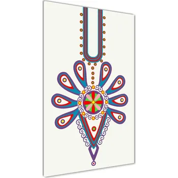 Obraz Vertikální Fotoobraz na skle Polský lidový vzor