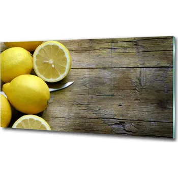 Obraz Foto obraz skleněný horizontální Citrony na stromě