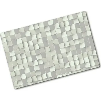 Kuchyňské prkénko Kuchyňská deska velká skleněná Geometrické pozadí