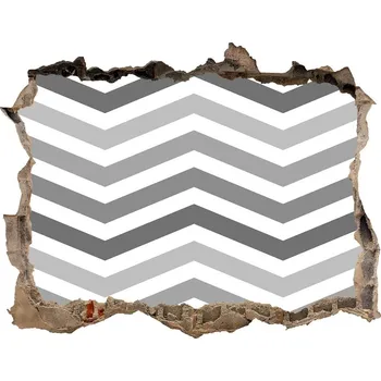 Fototapeta Díra 3D fototapeta nálepka Šedé klikatiny