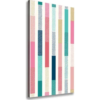 Obraz Vertikální Foto obraz na plátně Barevné pásky