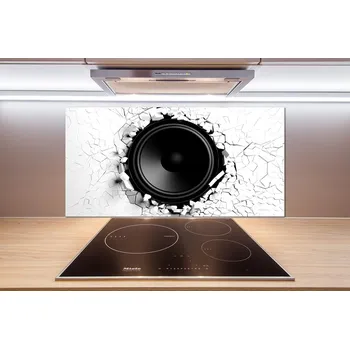 Obklad Skleněný panel do kuchyně Reproduktor