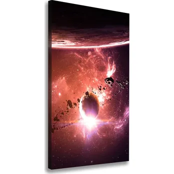 Obraz Vertikální Vertikální Foto obraz na plátně do obýváku Vesmír
